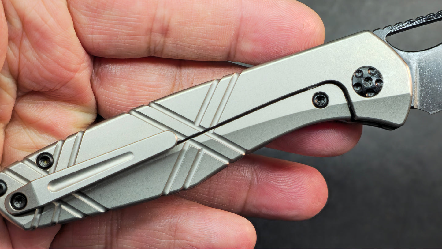 Black Bird Blades Grackle Titanium Magnacut