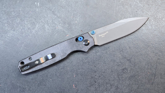 Kizer Pokiman CD Folding Knife Black Micarta Handle AEB-L