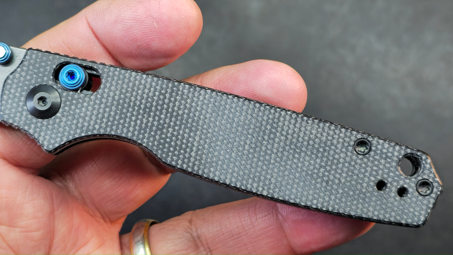 Kizer Pokiman CD Folding Knife Black Micarta Handle AEB-L