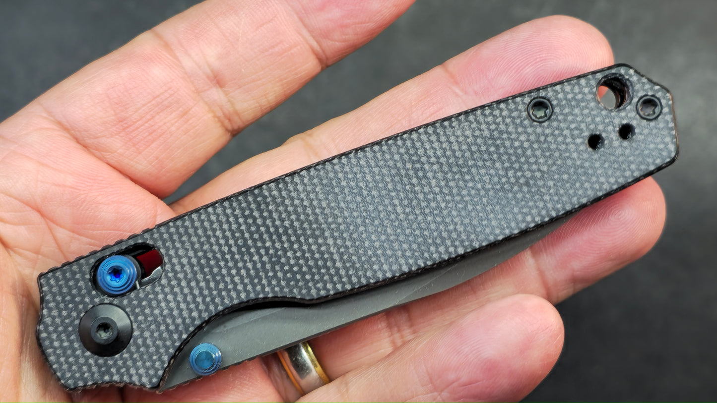 Kizer Pokiman CD Folding Knife Black Micarta Handle AEB-L