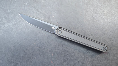 BESTECH INK BT2502D Black Titanium Handle 3.13'' MagnaCut Blade