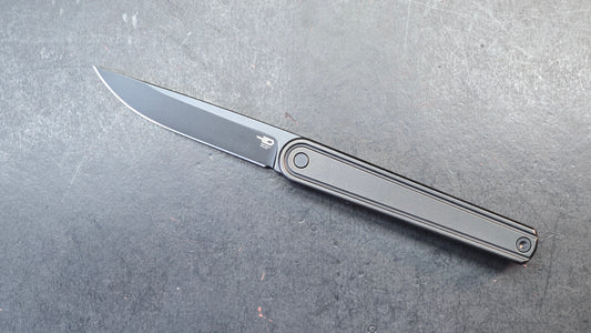 BESTECH INK BT2502D Black Titanium Handle 3.13'' MagnaCut Blade