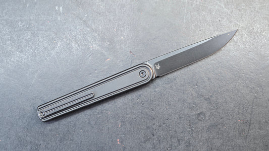 BESTECH INK BT2502D Black Titanium Handle 3.13'' MagnaCut Blade