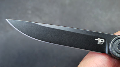 BESTECH INK BT2502D Black Titanium Handle 3.13'' MagnaCut Blade