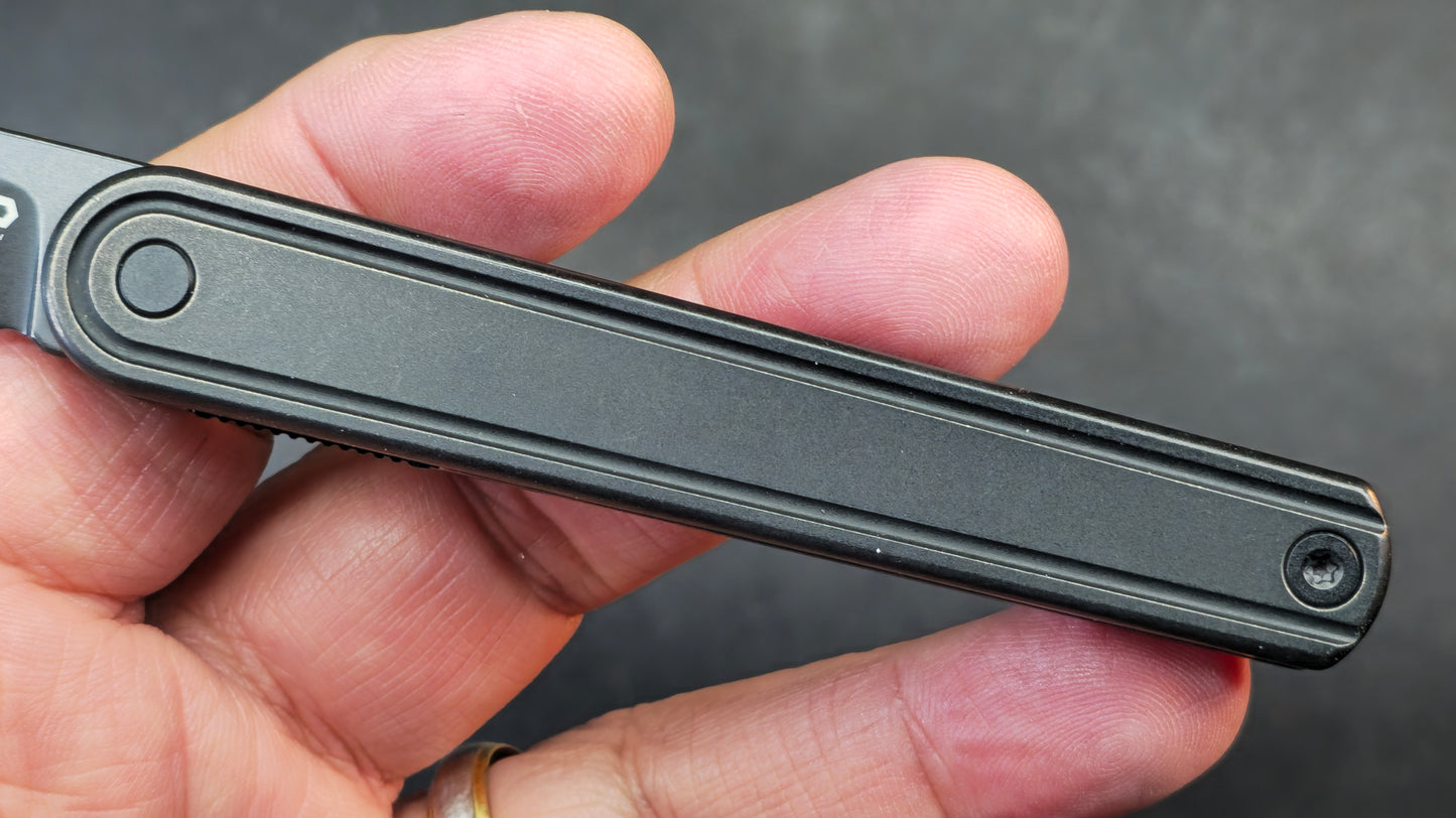 BESTECH INK BT2502D Black Titanium Handle 3.13'' MagnaCut Blade