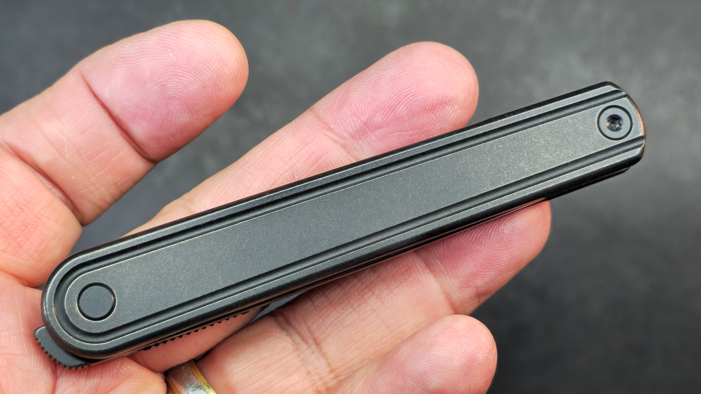 BESTECH INK BT2502D Black Titanium Handle 3.13'' MagnaCut Blade