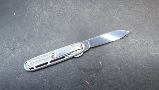 Victorinox ONEFOLD Folding Knife  Alox Silver