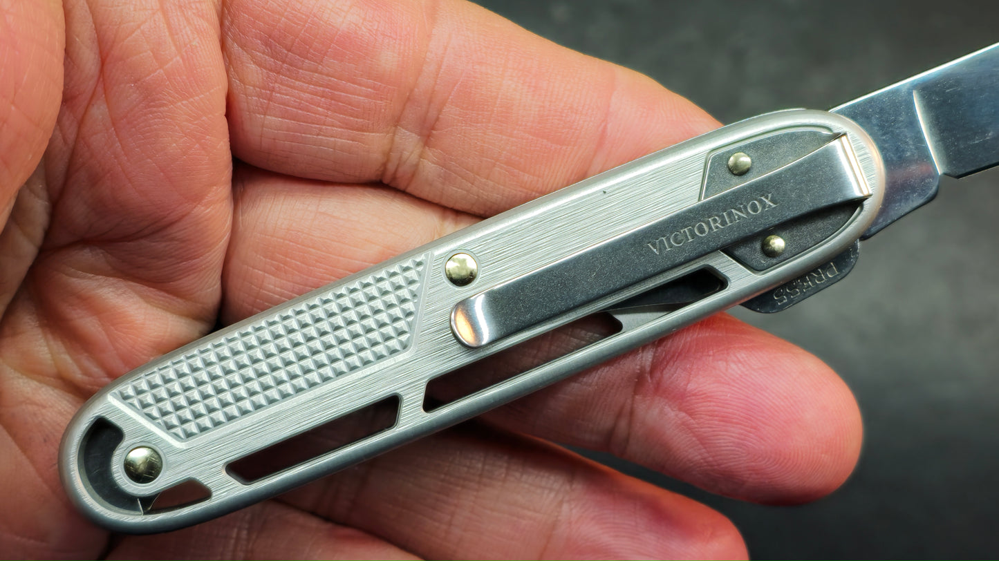 Victorinox ONEFOLD Folding Knife  Alox Silver