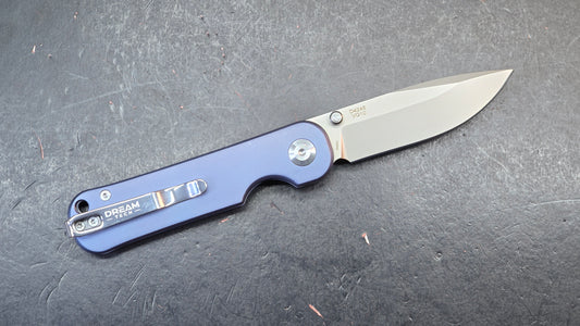 DREAMTECH Button liner lock system Titanium Handle VG10 Blade