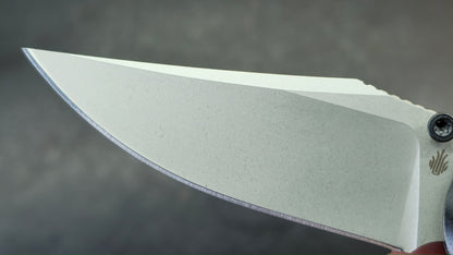 Kizer Tycho Folding Knife Titanium/Carbon Fiber Handle M390