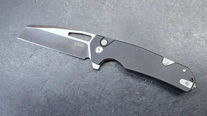 Kubey 10-8 Folding Knife Black G10 Handle 14C28N
