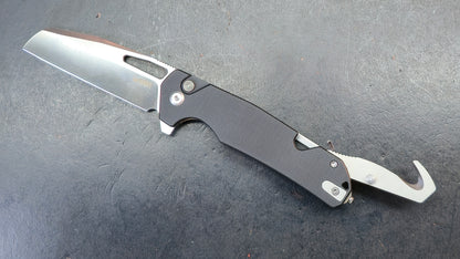 Kubey 10-8 Folding Knife Black G10 Handle 14C28N