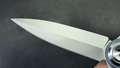 DREAMTECH Knives D4052 Blue/Tan G10 Handle 14C28N Blade