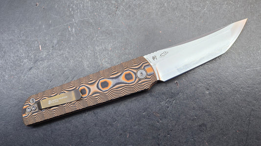 North Mountain Kickstop Chop Snake G10 Handle SLD-Magic Tanto)