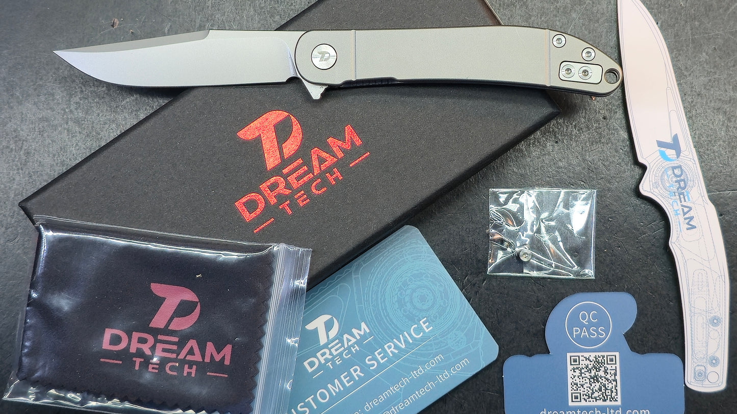 DREAMTECH D4366 Titanium Handle VG10 Blade (DISCOUNT IN CART)