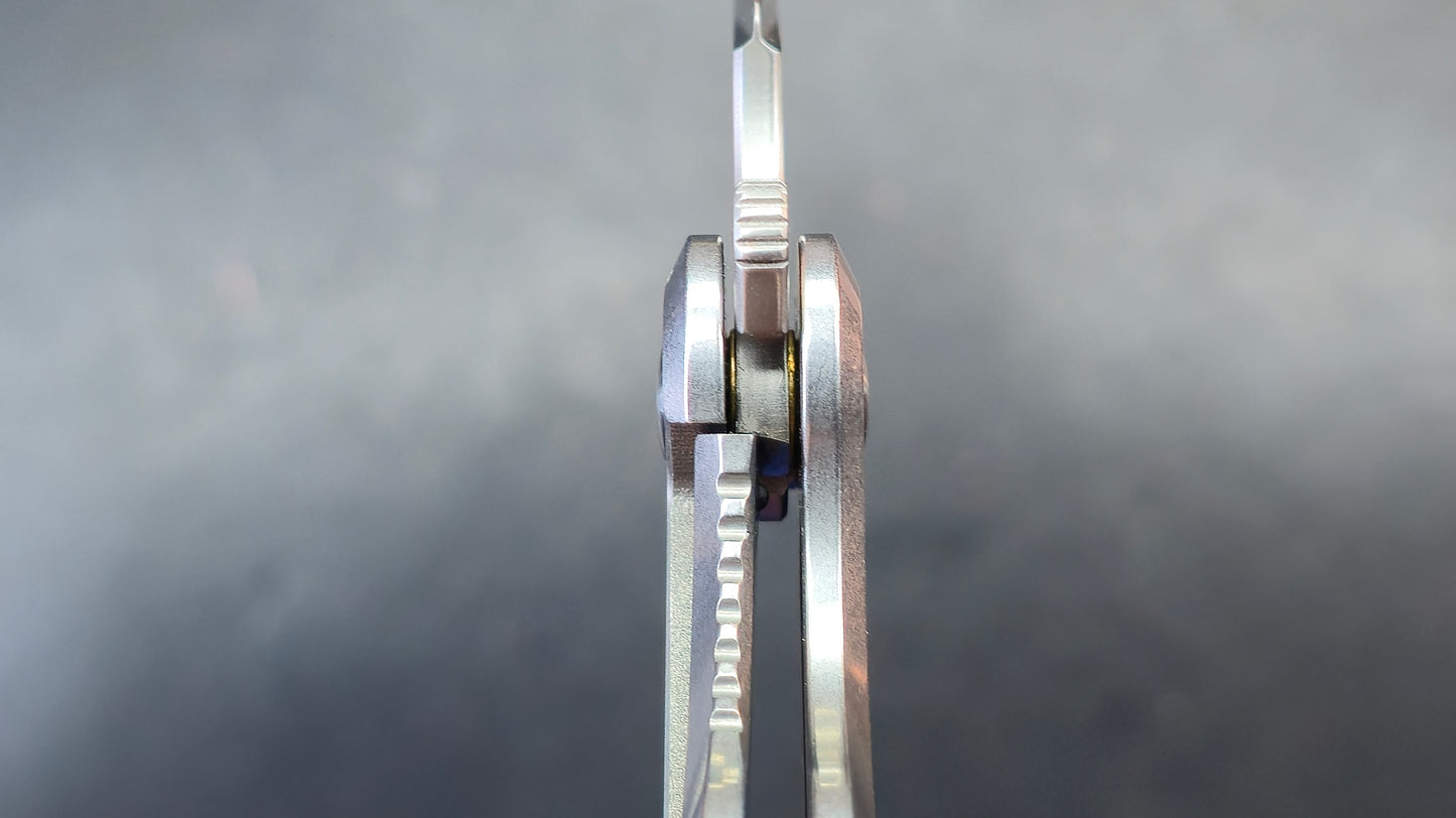 Daggerr Knives Arrow Frame Lock Brushed Stainless Steel 4" Satin