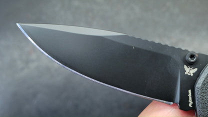 Flytanium Arcade Lite Shark Lock Smoke Black Poly Handle Black DLC AUS-10