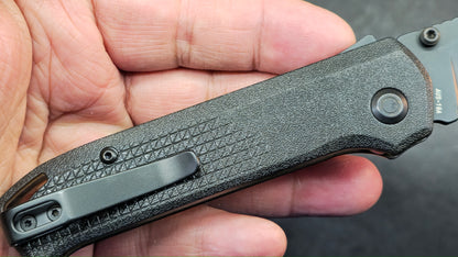 Flytanium Arcade Lite Shark Lock Smoke Black Poly Handle Black DLC AUS-10