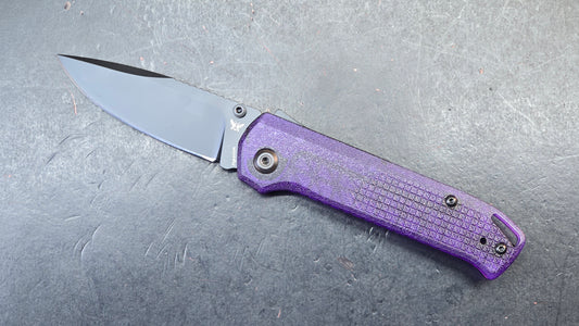 Flytanium Arcade Lite Shark Lock Smoke Black Poly Handle Black DLC AUS-10