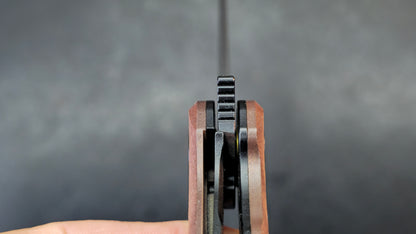 Trivisa Lacerta-CU Folding Knife Copper Foil Handle 14C28N