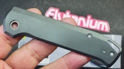 Flytanium Arcade SCALES - NO INLAY Titanium Black / Gray Stonewashed