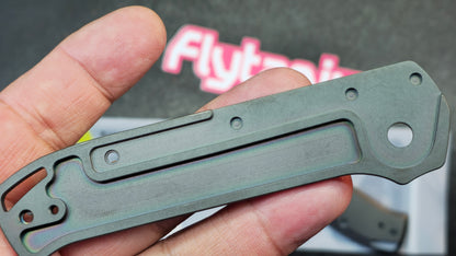 Flytanium Arcade SCALES - NO INLAY Titanium Black / Gray Stonewashed
