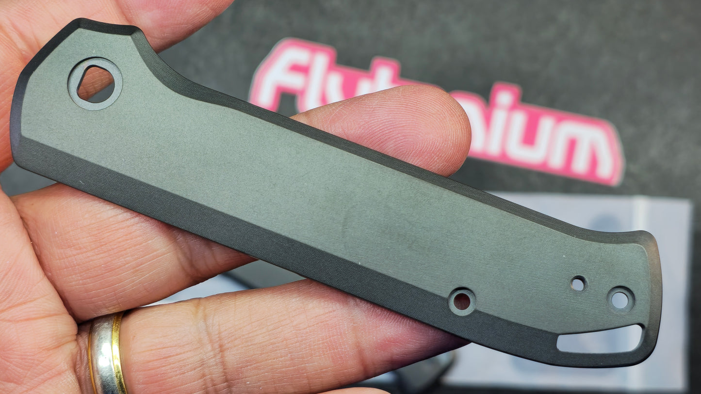 Flytanium Arcade SCALES - NO INLAY Titanium Black / Gray Stonewashed