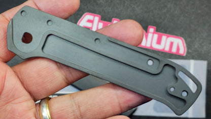 Flytanium Arcade SCALES - NO INLAY Titanium Black / Gray Stonewashed