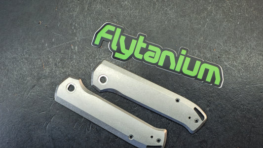 Flytanium Arcade SCALES - NO INLAY Titanium Black / Gray Stonewashed