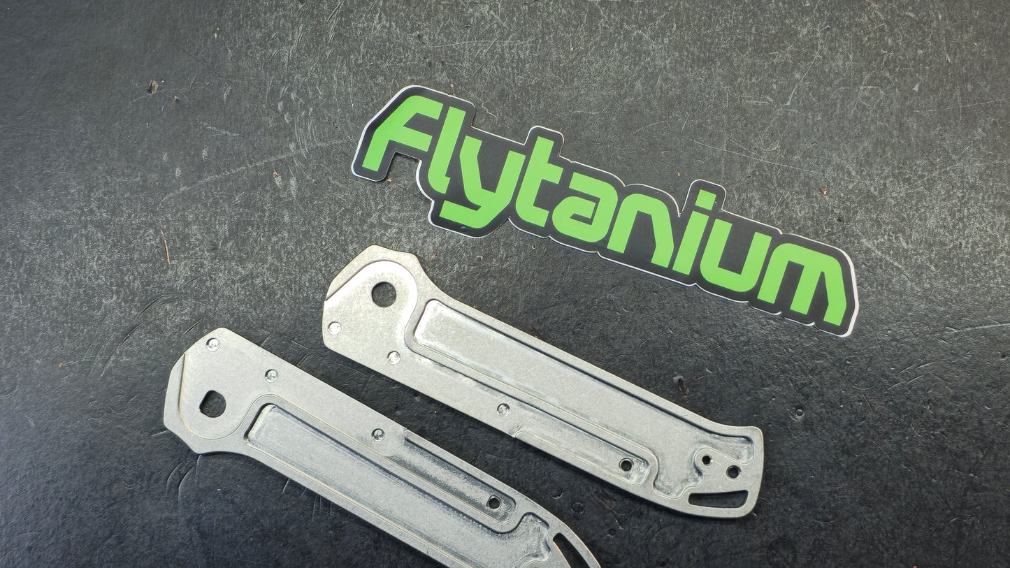 Flytanium Arcade SCALES - NO INLAY Titanium Black / Gray Stonewashed