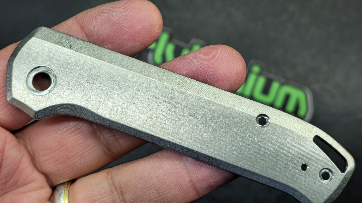 Flytanium Arcade SCALES - NO INLAY Titanium Black / Gray Stonewashed