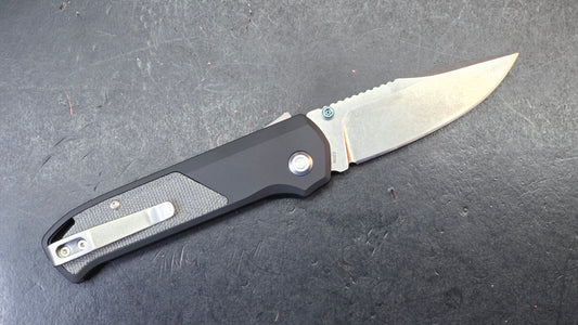 Flytanium Arcade® - Void Black 6061 T6 Aluminum Micarta S35VN