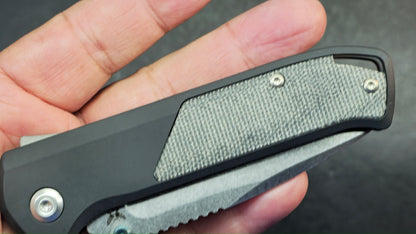 Flytanium Arcade® - Void Black 6061 T6 Aluminum Micarta S35VN
