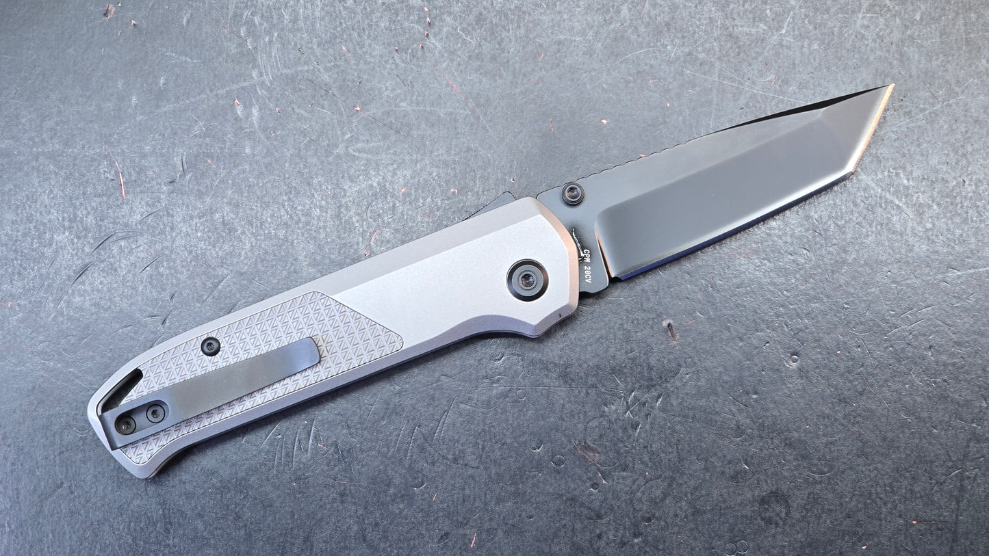 Flytanium Arcade Pro Gray Titanium Handle 20CV Blade