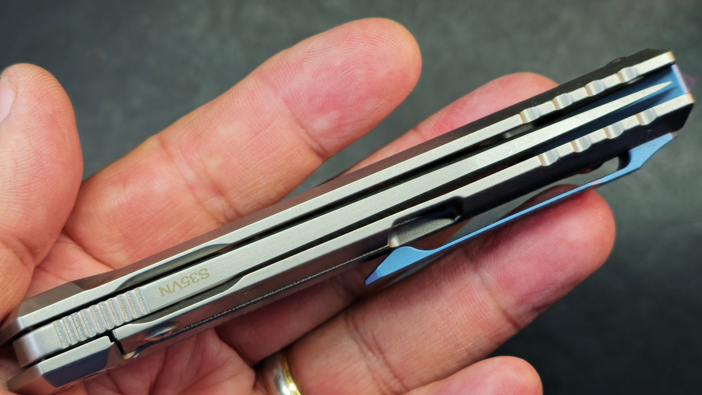 Dreamtech D5311 Titanium Handle S35VN Blade (DISCOUNT IN CART)