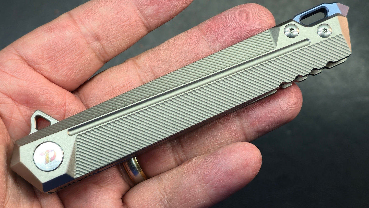 Dreamtech D5311 Titanium Handle S35VN Blade (DISCOUNT IN CART)