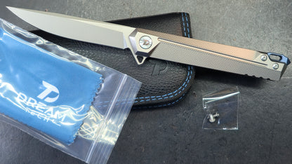 Dreamtech D5311 Titanium Handle S35VN Blade (DISCOUNT IN CART)