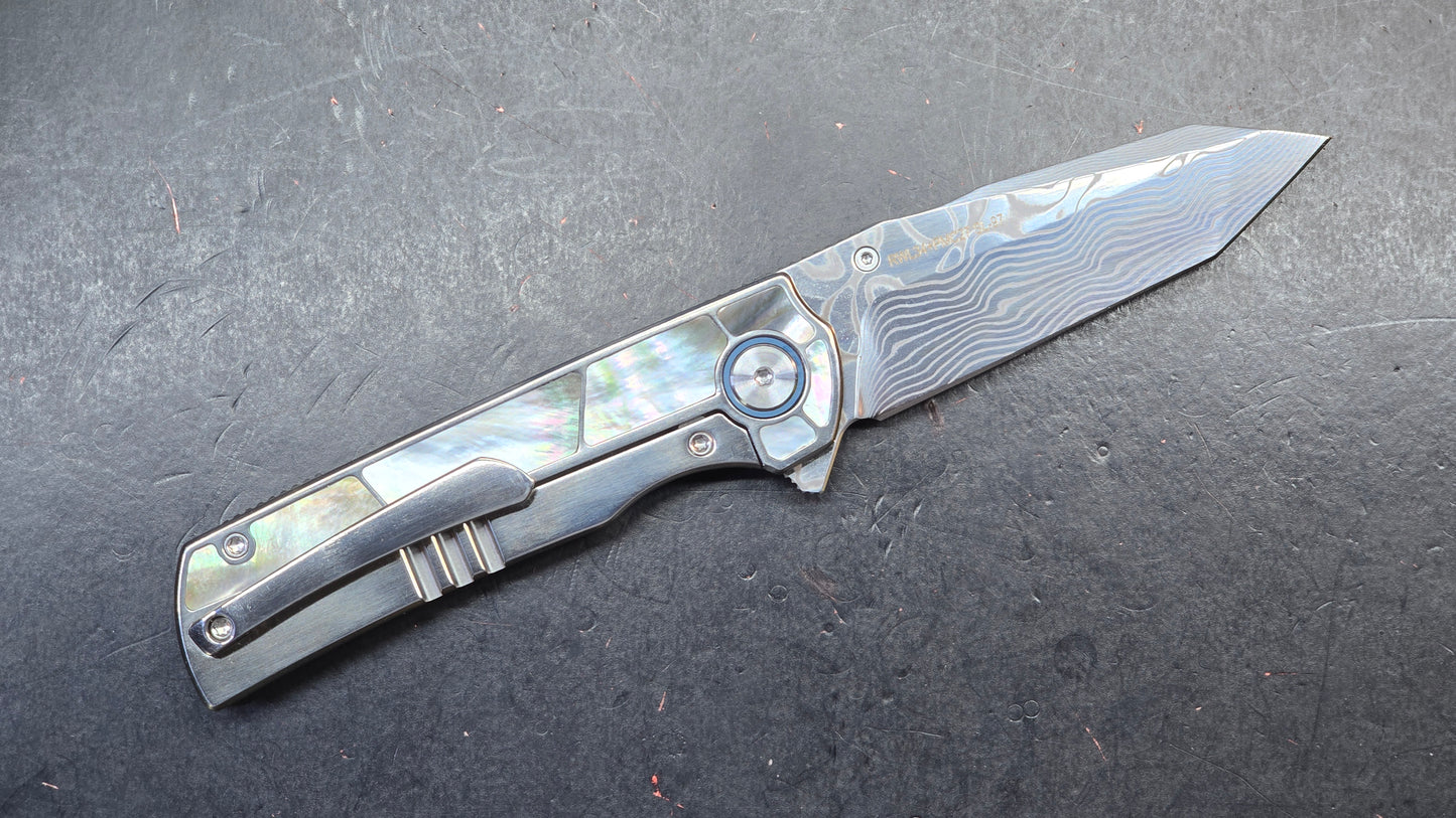 Sixleaf SL-97 Titanium Mother of Pearl Black RWL34-PMC27 (SALE price in cart)