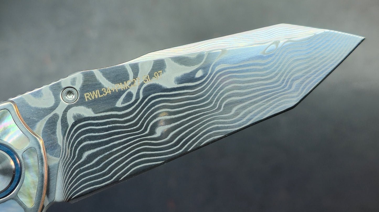 Sixleaf SL-97 Titanium Mother of Pearl Black RWL34-PMC27 (SALE price in cart)