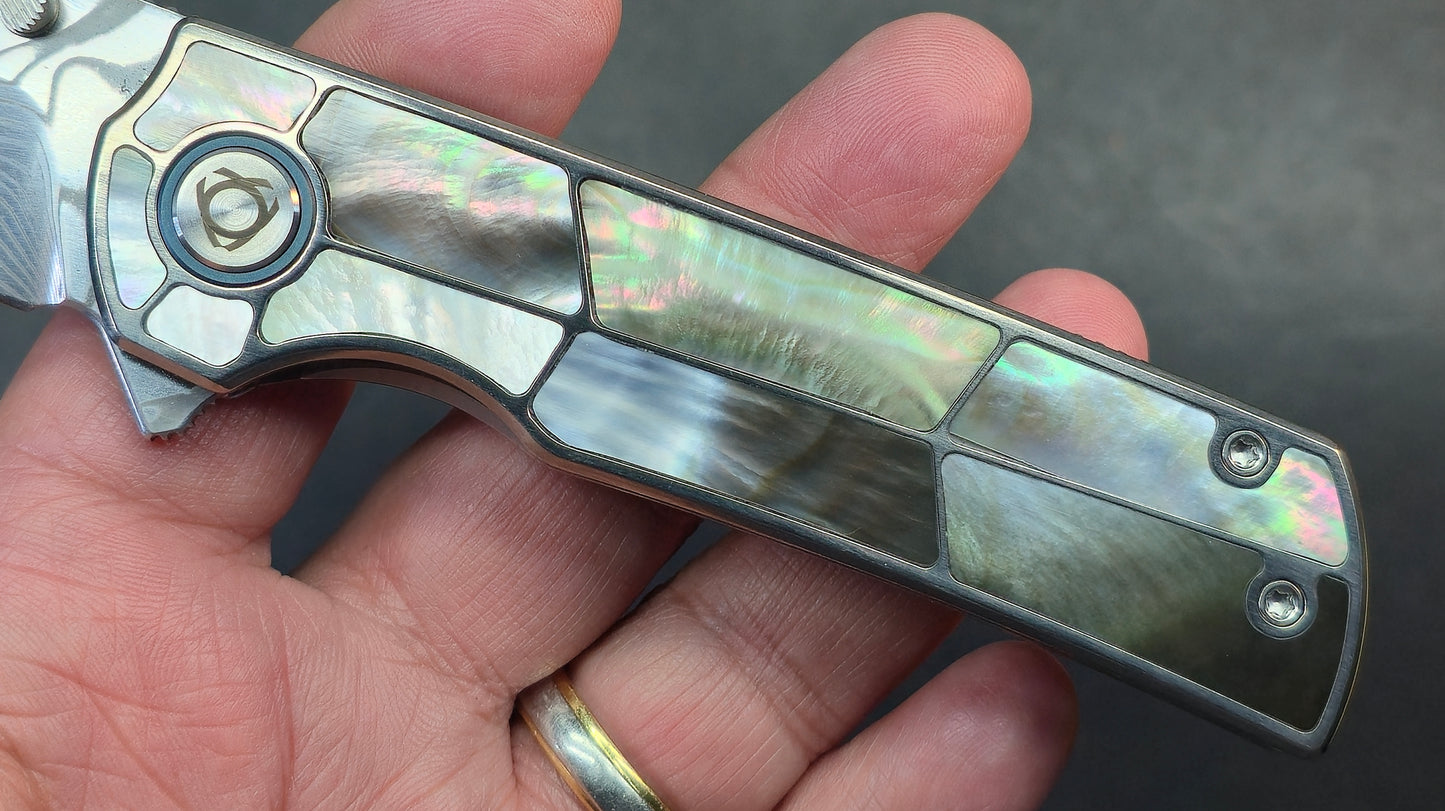 Sixleaf SL-97 Titanium Mother of Pearl Black RWL34-PMC27 (SALE price in cart)