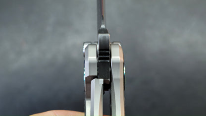 Sixleaf SL-89 Titanium Carbon Fiber Damascus VG10 (SALE price in cart)