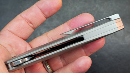 Sixleaf SL-31 Titanium/CF Handle RWL34+PMC27 Blade (SALE price in cart)