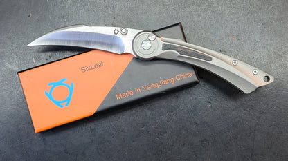 SixLeaf SL-77 Titanium/CF Handle D2 (SALE price in cart)