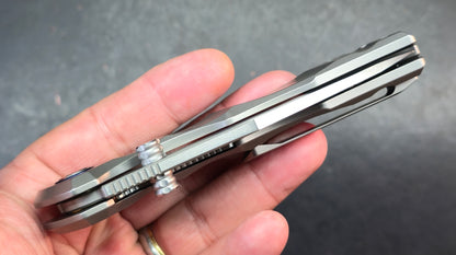 SixLeaf SL-81 Titanium Handle 10Cr15Mov (SALE price in cart)