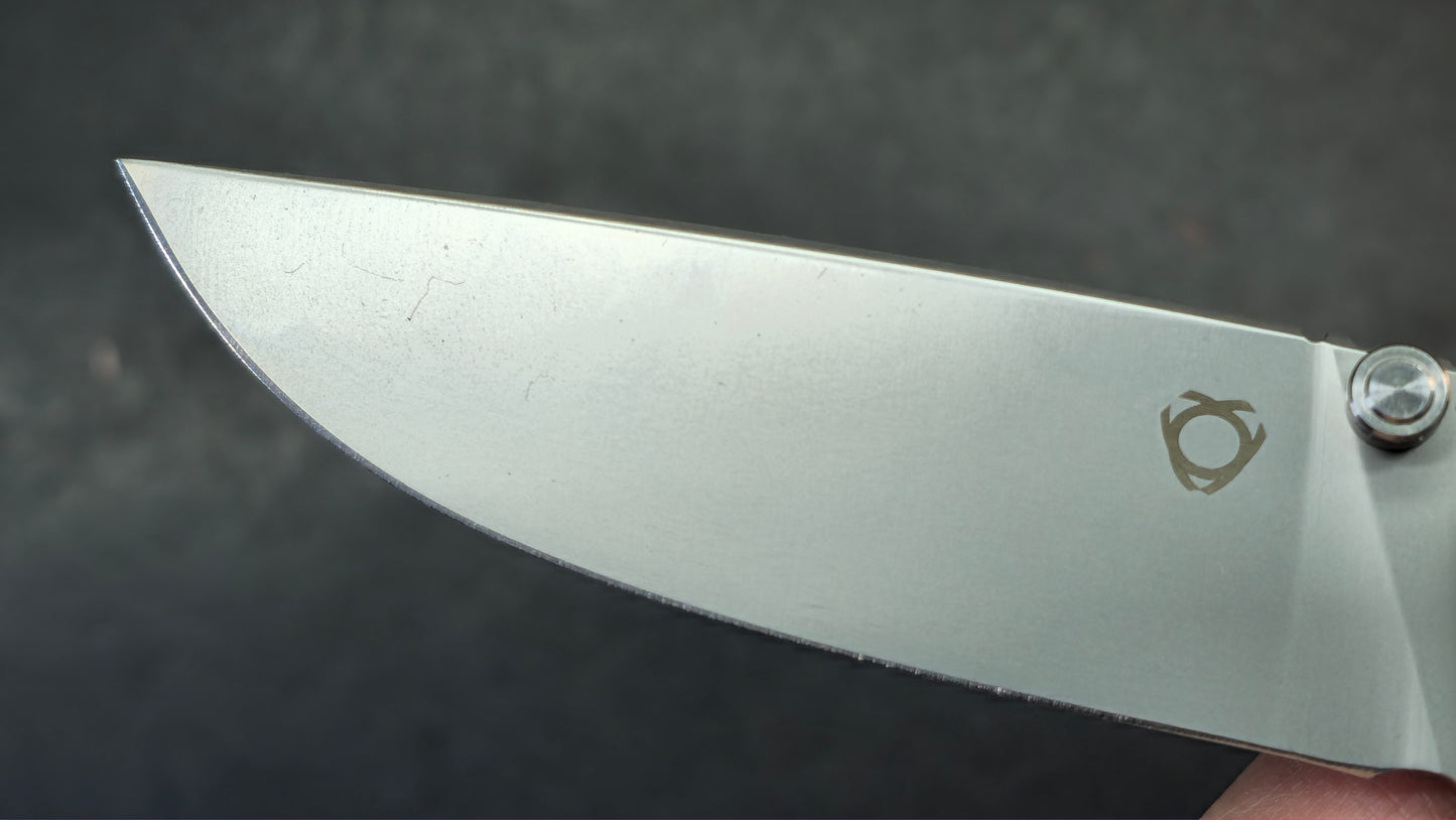 SixLeaf SL-88 Button Lock G10/Titanium Handle 14C28N (SALE price in cart)