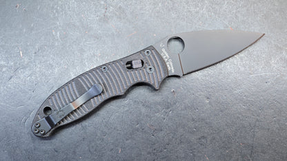 Spyderco Manix 2 SALT Bk G-10 Bk Magnacut