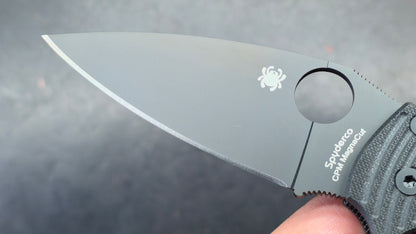 Spyderco Manix 2 SALT Bk G-10 Bk Magnacut