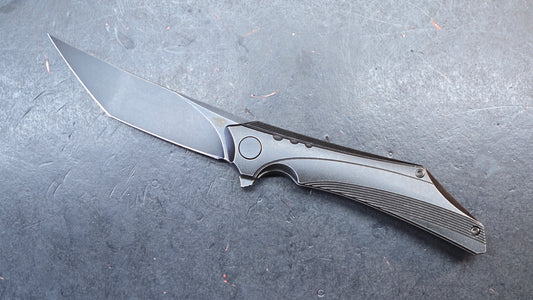 BESTECH KAMOZA BT1911B Titanium Handle: 3.62" M390 Blade