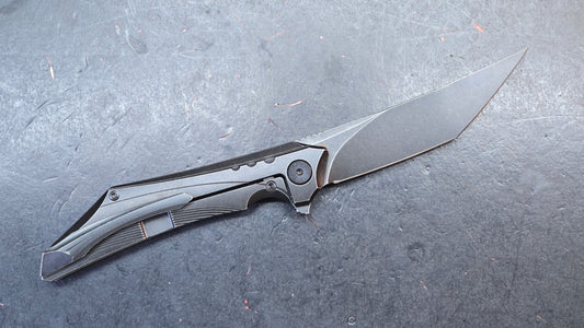 BESTECH KAMOZA BT1911B Titanium Handle: 3.62" M390 Blade