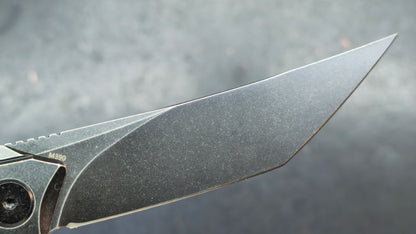 BESTECH KAMOZA BT1911B Titanium Handle: 3.62" M390 Blade